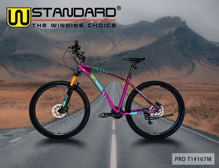 دوچرخه کوهستانی WStandard PRO T1 سایز ۲۷.۵ دیسکی ۲۷ دنده