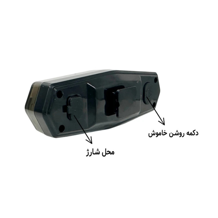 چراغ راهنمای وایرلس ریموت دار دوچرخه مدل FY-1828