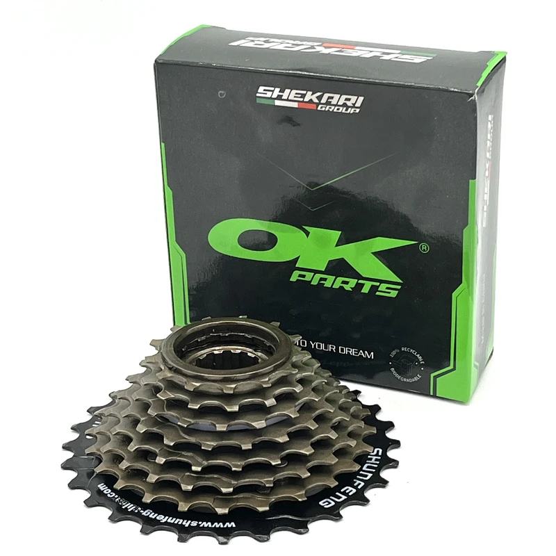 خودرو دوچرخه ۸ سرعته رزوه ای Ok مدل SF-FW30(13-28T)